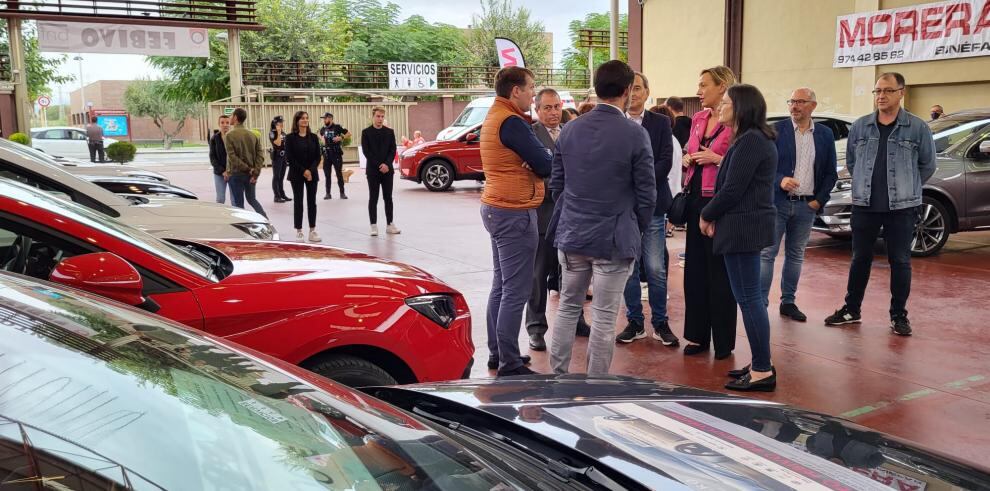 Inauguración de Febivo en Binéfar