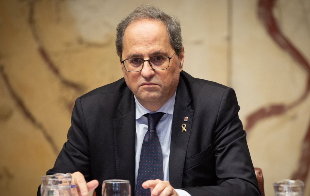 El presidente de la Generalitat, Quim Torra 