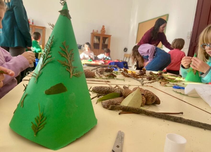 Talleres navideños en la Comarca de la Jacetania.