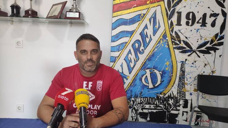 Declaraciones de Emilio Fajardo, técnico del Xerez CD