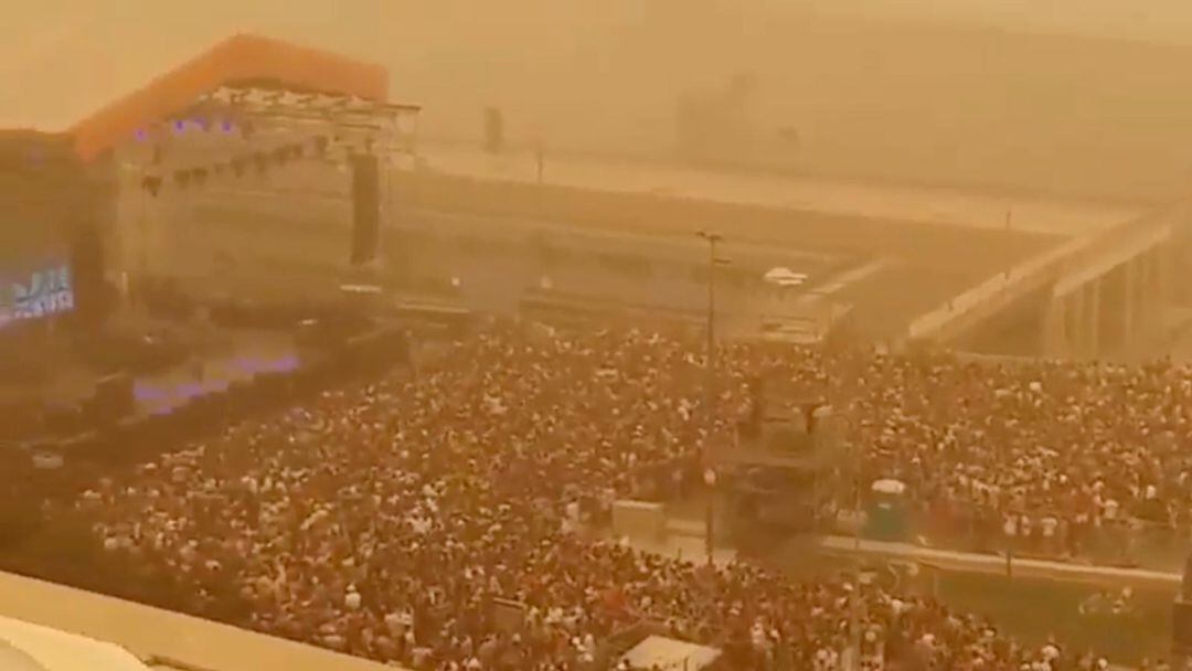 Escenario de Los40 Carnaval de Día.