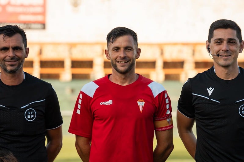 Iván en el amistoso de Sanlúcar