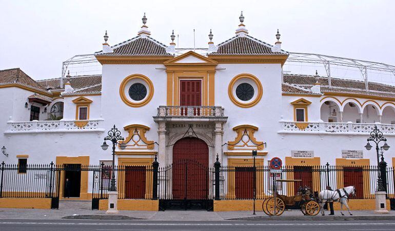 Puerta del Príncipe de la plaza de toros de la Real Maestranza de Caballería de Sevilla