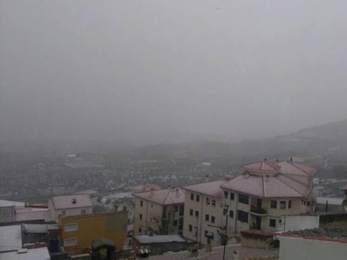 La nieve llega a la provincia