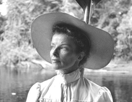 Katharine Hepburn, protagonista de La reina de África