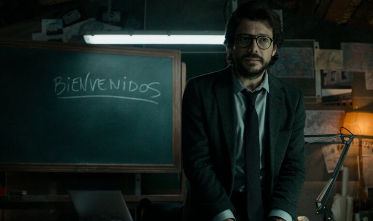 Álvaro Morte como El Profesor en &#039;La Casa de Papel&#039;