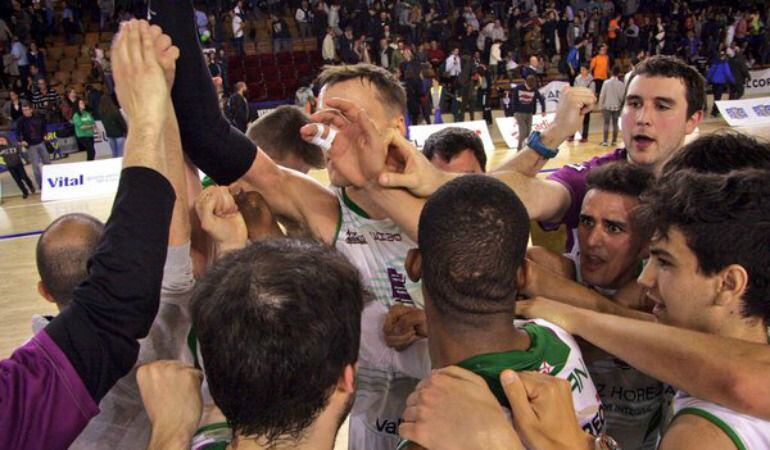 Segunda victoria en la serie final del Sáenz Horeca Araba.