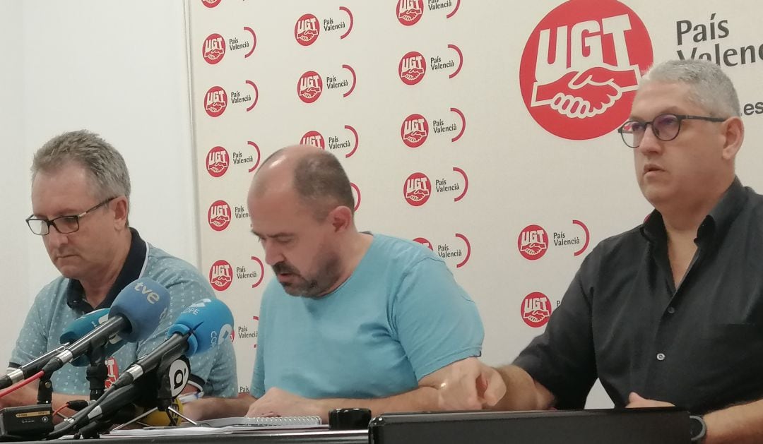 Responsables de prisiones de ACAIP y Ugt