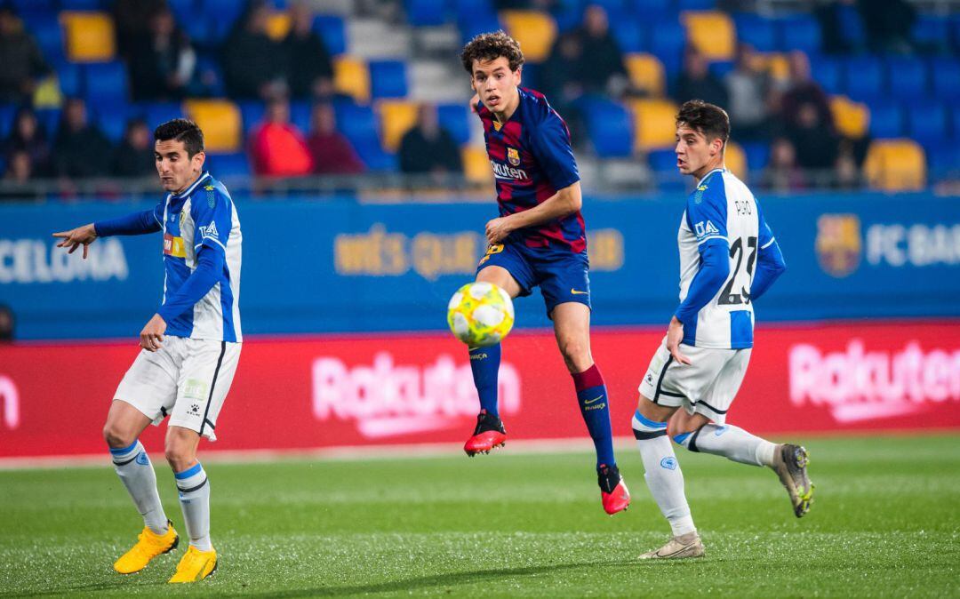 Alfaro y Pedro Torres, ante el Barça B