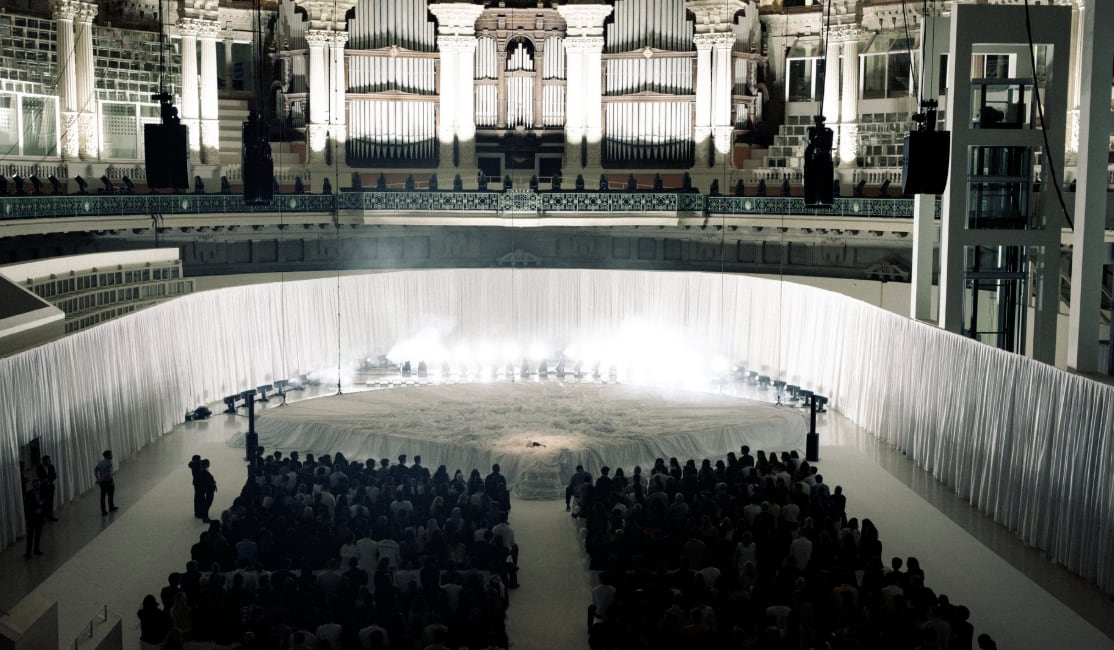 Rosalía en el evento de presentación de 'Lux', su nuevo álbum