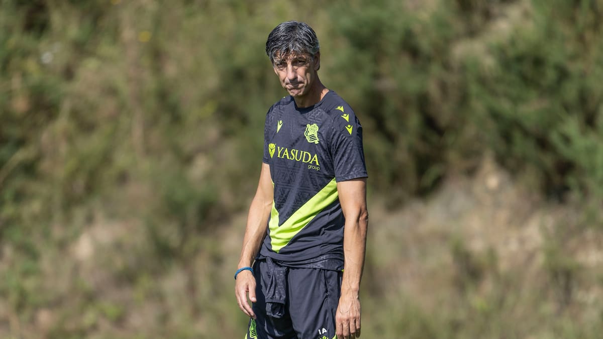 Imanol Alguacil: "No hay excusas, no he conseguido transmitir las ideas a los jugadores".