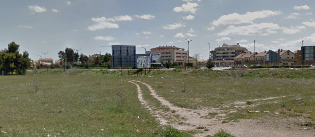 Imagen del sector 24, frente al barrio de Medicina y al otro lado de la carretera de Valencia