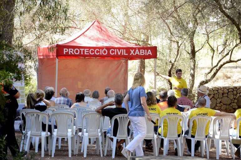 Jornada de la campaña &#039;Stop al foc&#039; en Xàbia.