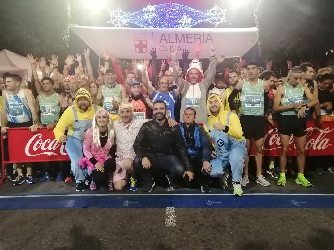 Foto oficial antes de la salida.