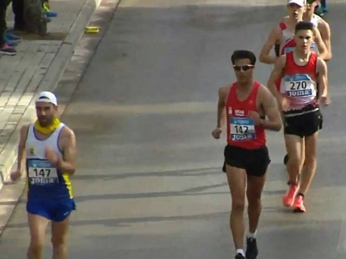 Pablo Pastor, bronce en el Campeonato de España sub 18 de marcha en ruta