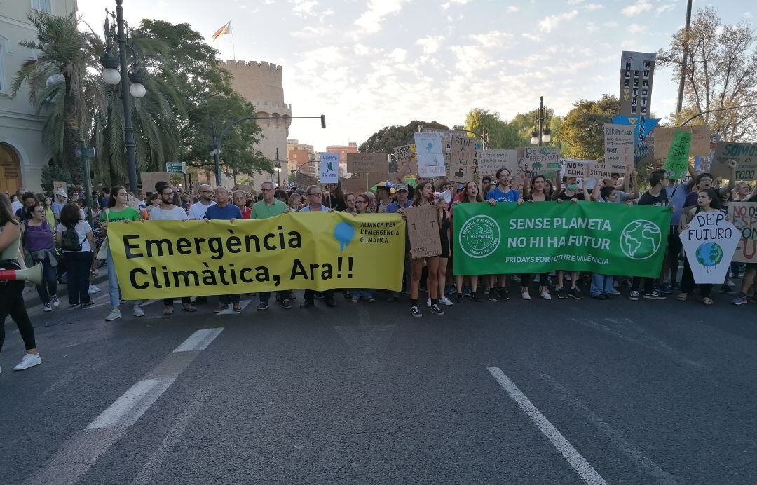 Manifestación por la emergencia climática