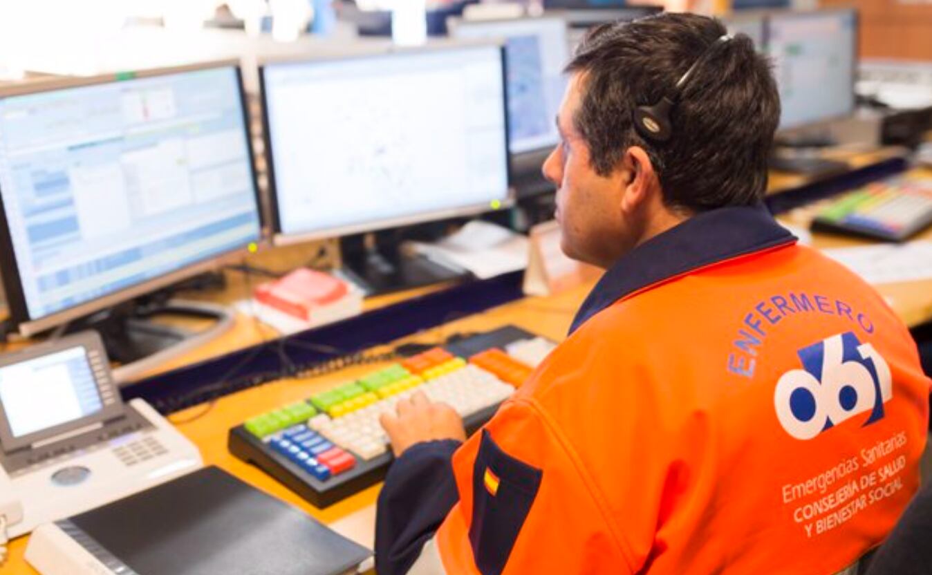 Operadores del 061 en Andalucía