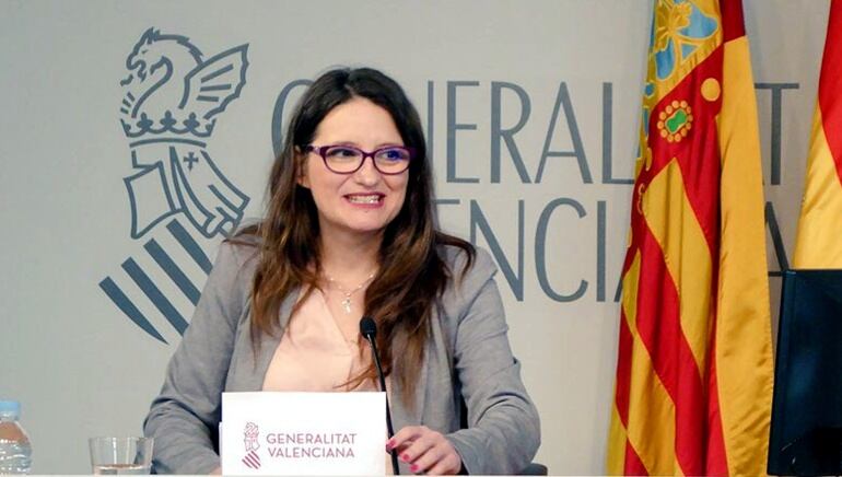 La vicepresidenta del Consell Mónica Oltra