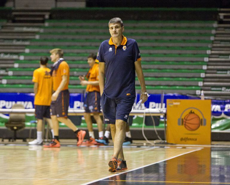 29/10/14 VALENCIA BASKET ENTRENAMIENTO  PREVIA EUROLIGA
 PERASOVIC