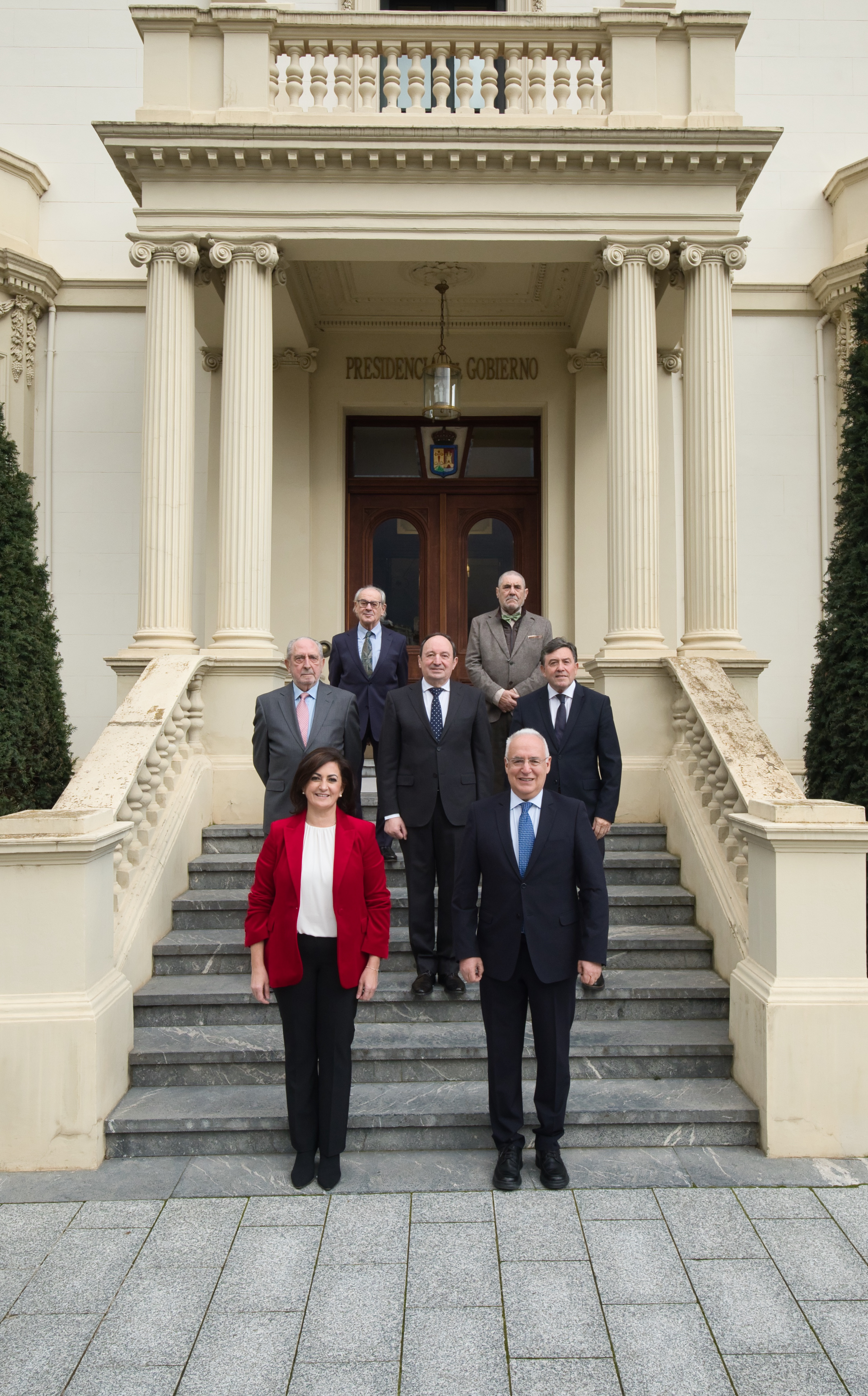 Concha Andreu, José Ignacio Ceniceros, Pedro Sanz, José Ignacio Pérez, Joaquín Espert, Antonio Rodríguez Basulto y Luis Javier Rodríguez Moroy