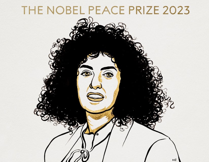 Narges Mohammadi gana el Premio Nobel.