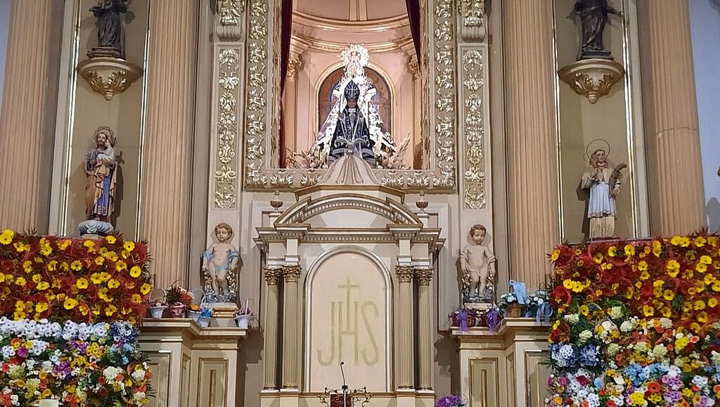 Imagen de la Virgen de Gracia. Caudete