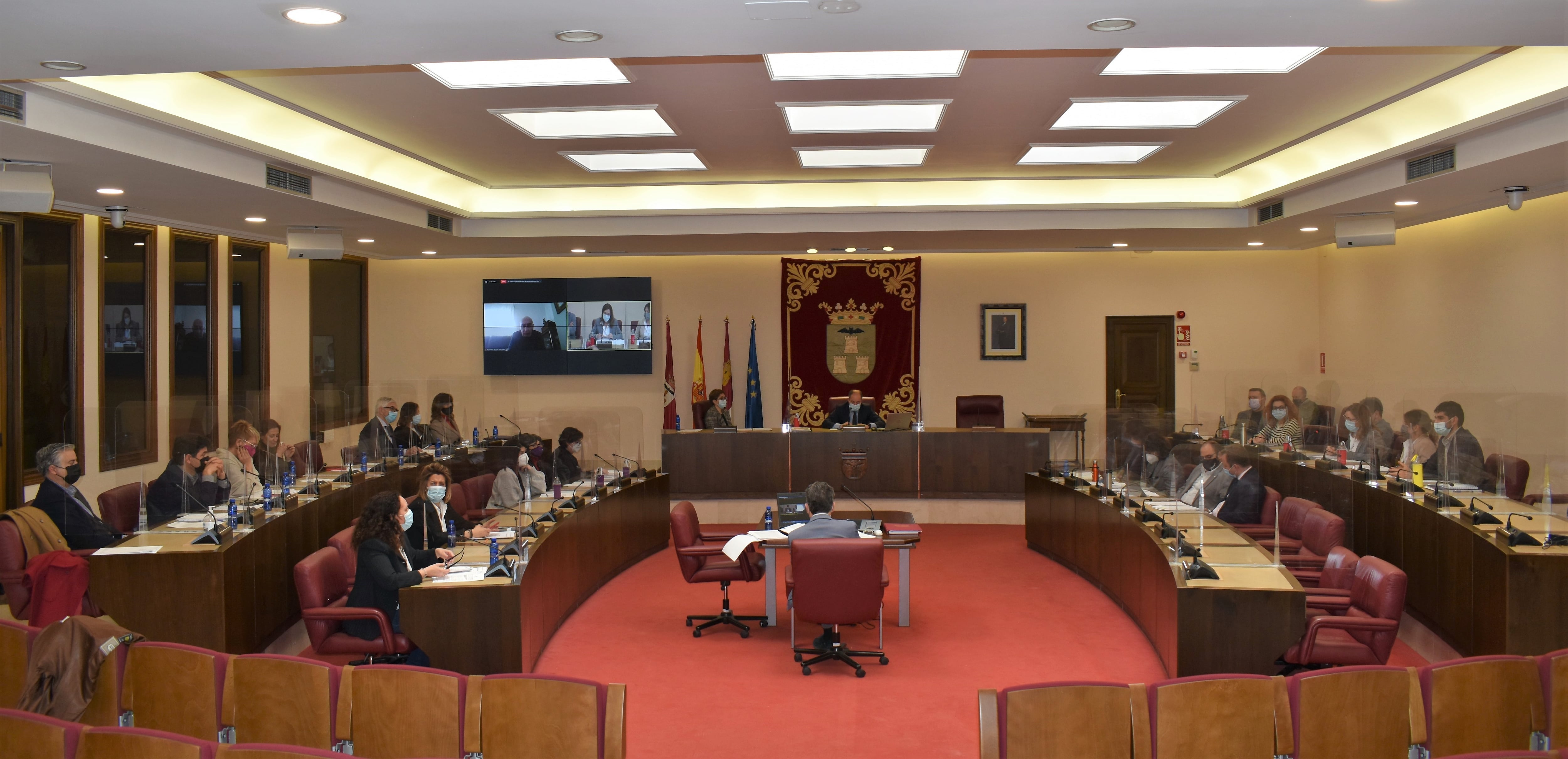 Imagen del Pleno celebrado este jueves