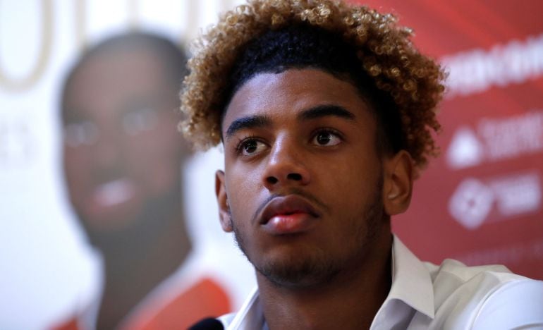 El jugador del Mónaco Willem Geubbels.