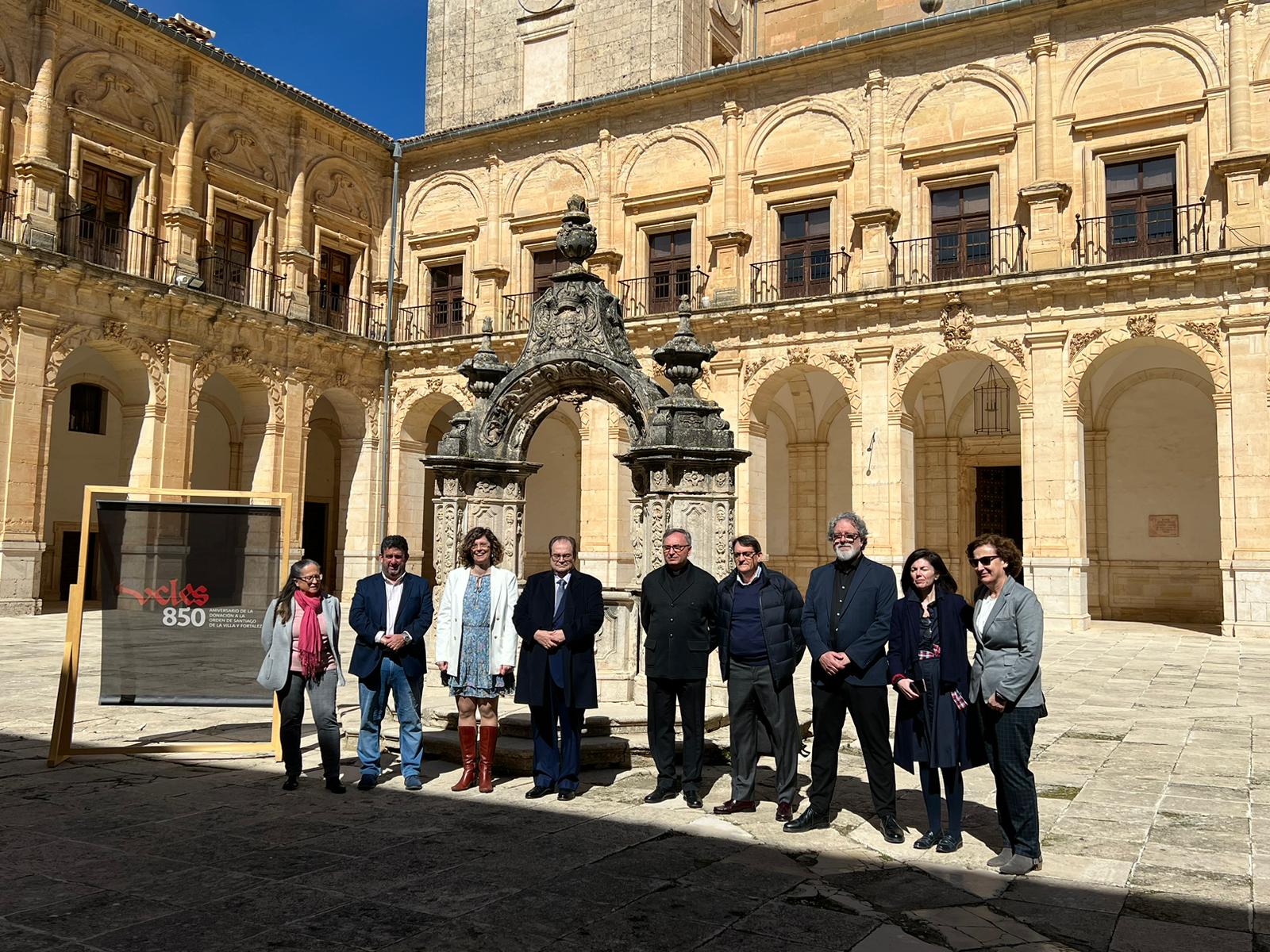 Acto de presentación de la exposición del original del &quot;Tumbo Menor de Castilla&quot; en Uclés (Cuenca)