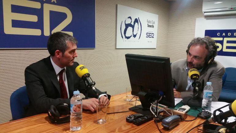 Clavijo, en Radio Club