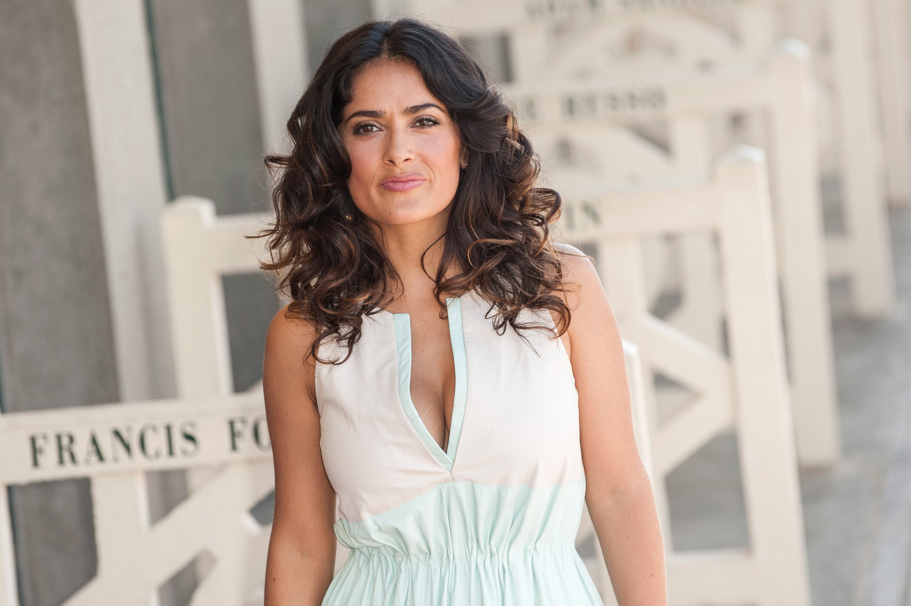 La actriz Salma Hayek