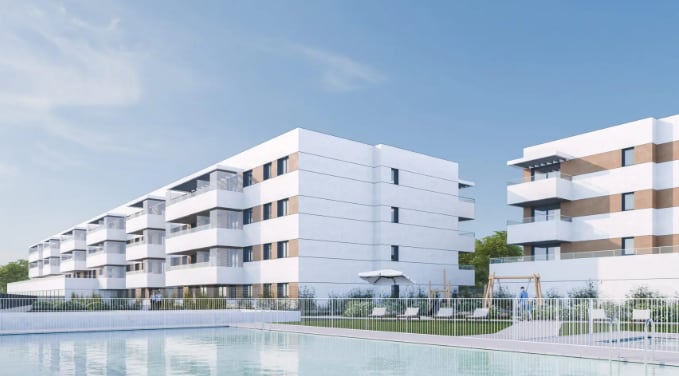 Promoción de la urbanización Nova Vita de VPP en Nou Nazareth en Sant Joan d´Alacant