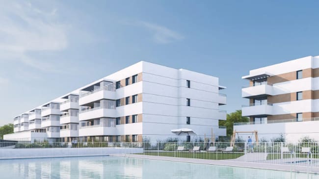 Promoción de la urbanización Nova Vita de VPP en Nou Nazareth en Sant Joan d´Alacant