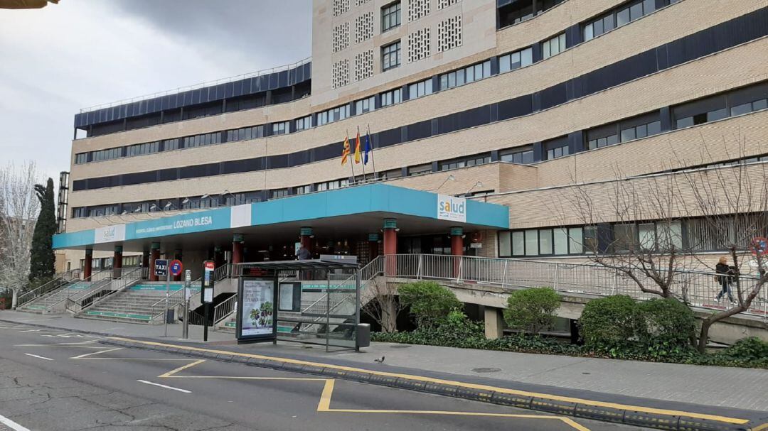 El Hospital Clínico de Zaragoza, en una imagen de archivo