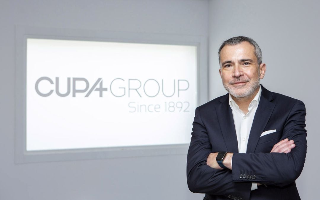 CEO de Cupa Group, Javier Fernández