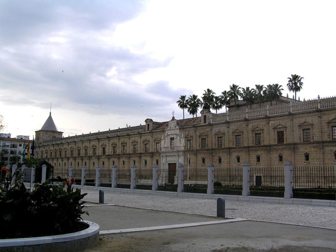 Edificio del parlamento andaluz donde también se localiza la Cámara de Cuentas de Andalucía