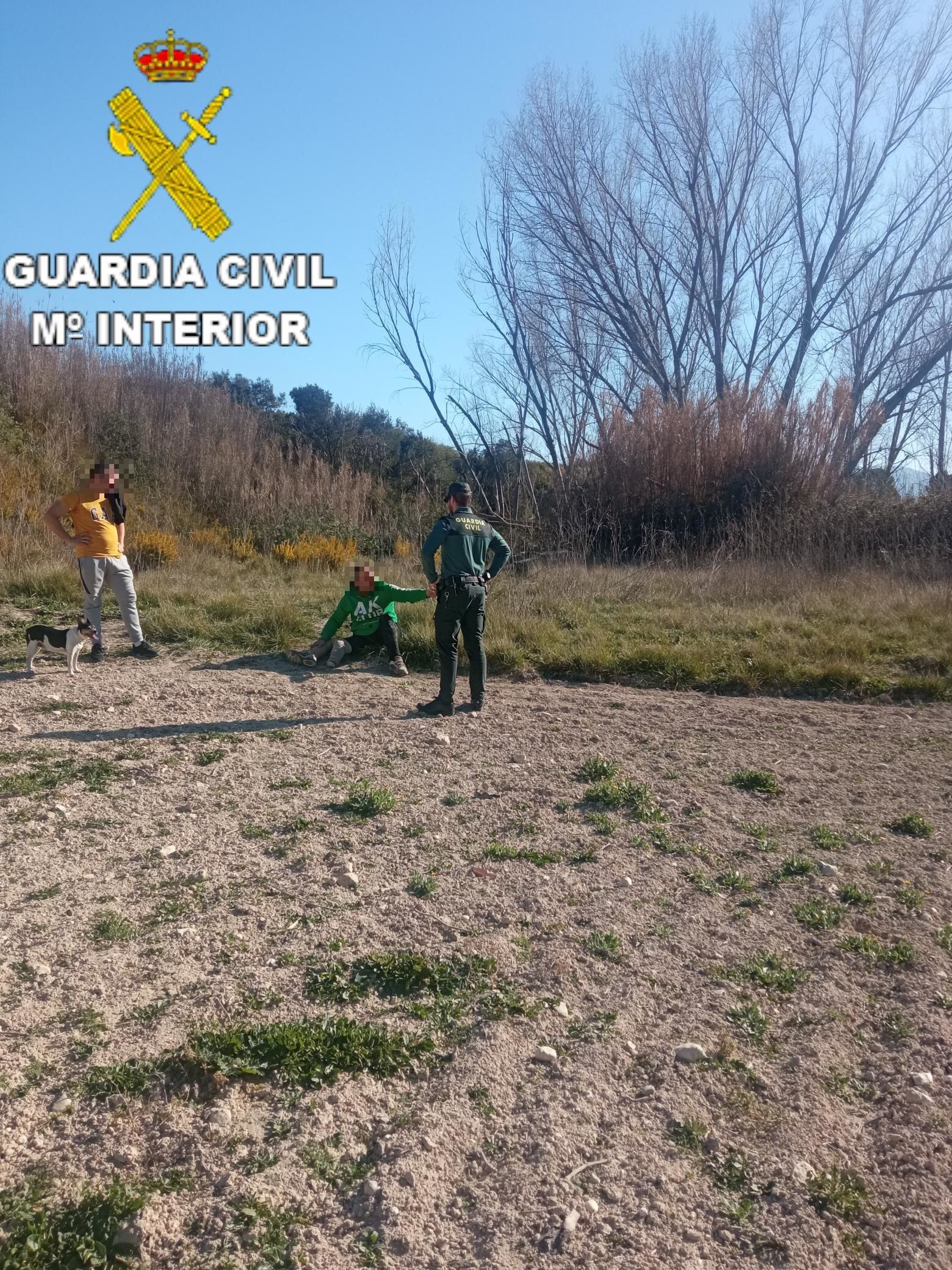 Un home accidentat va ser rescatat per la Guàrdia Civil de Benigànim