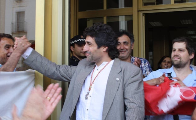 Rafael del Castillo, el día de su toma de posesión como concejal.