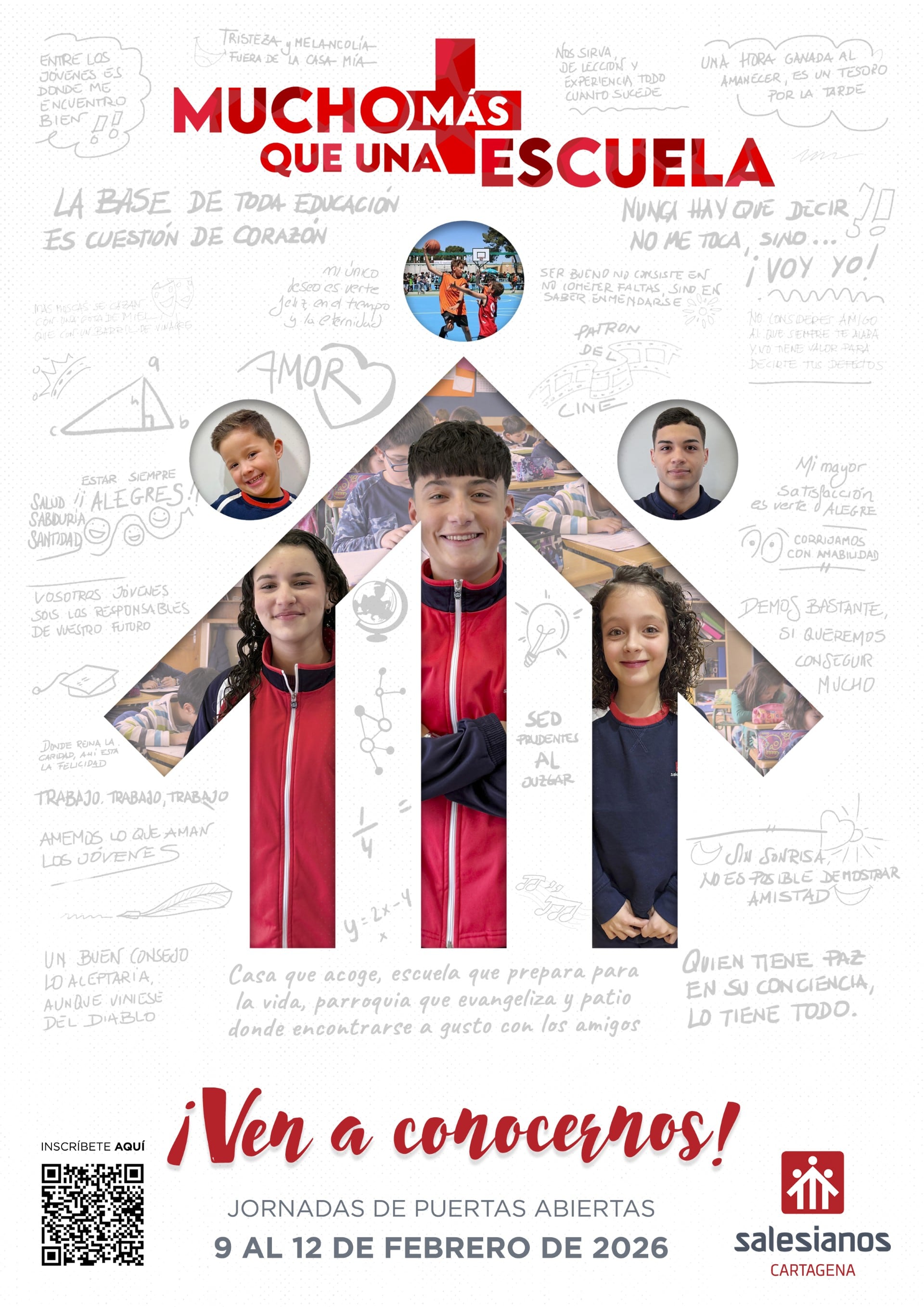 Salesianos Cartagena abre sus puertas para mostrar un proyecto educativo que acompaña toda la vida