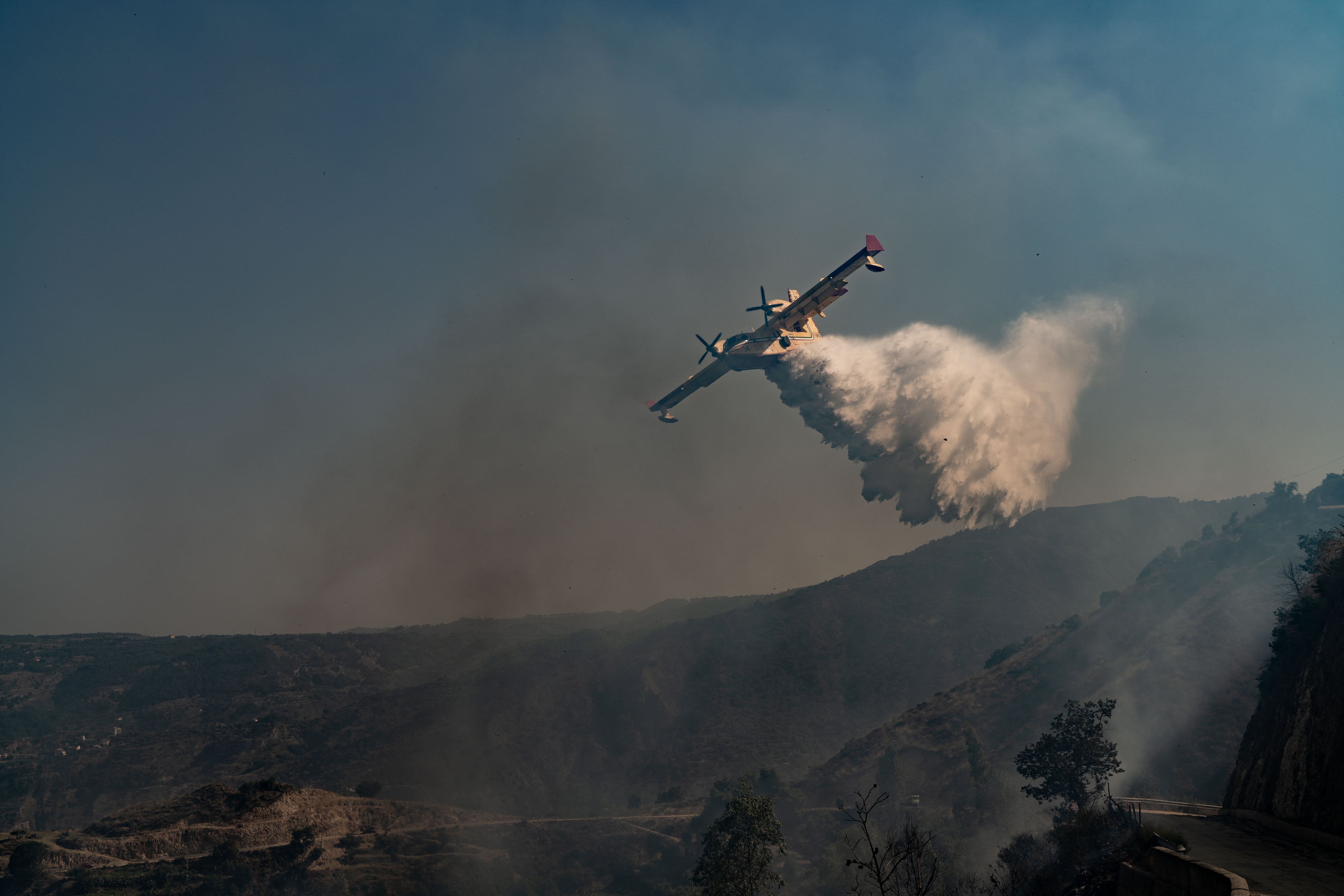 Incendios en Italia