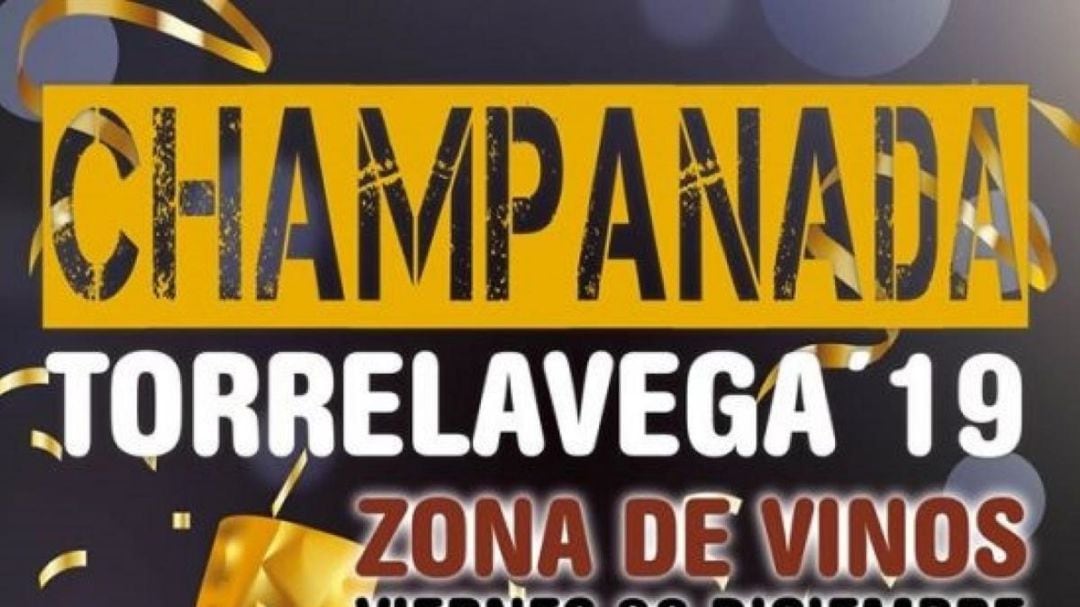 Cartel promocional de la champanada