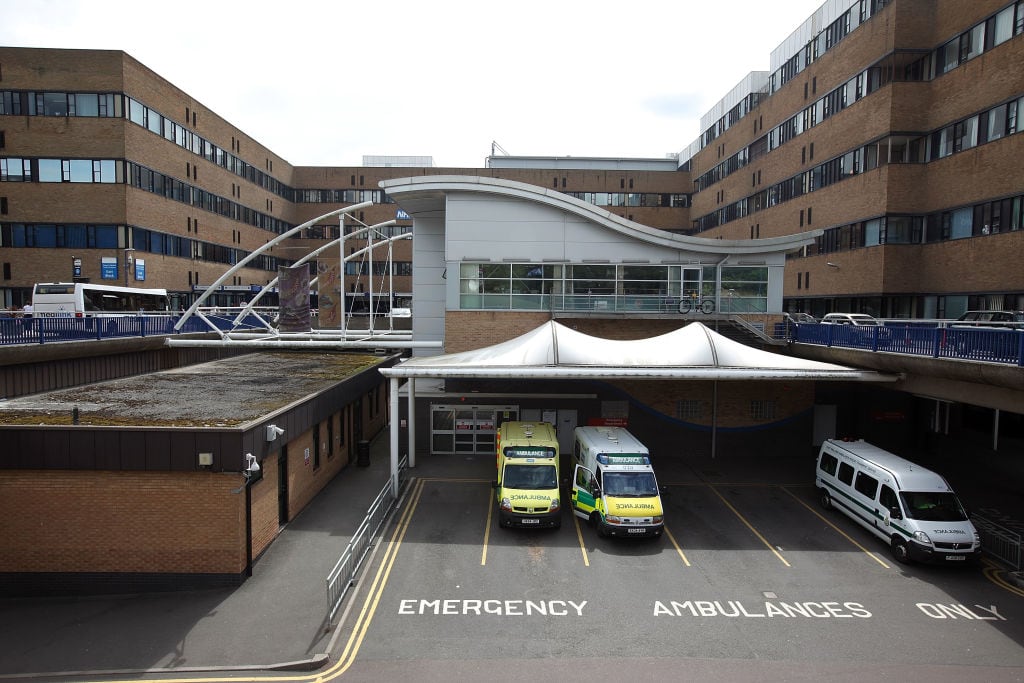 Imagen del Queen&#039;s Medical Centre de Nottingham (Reino Unido).