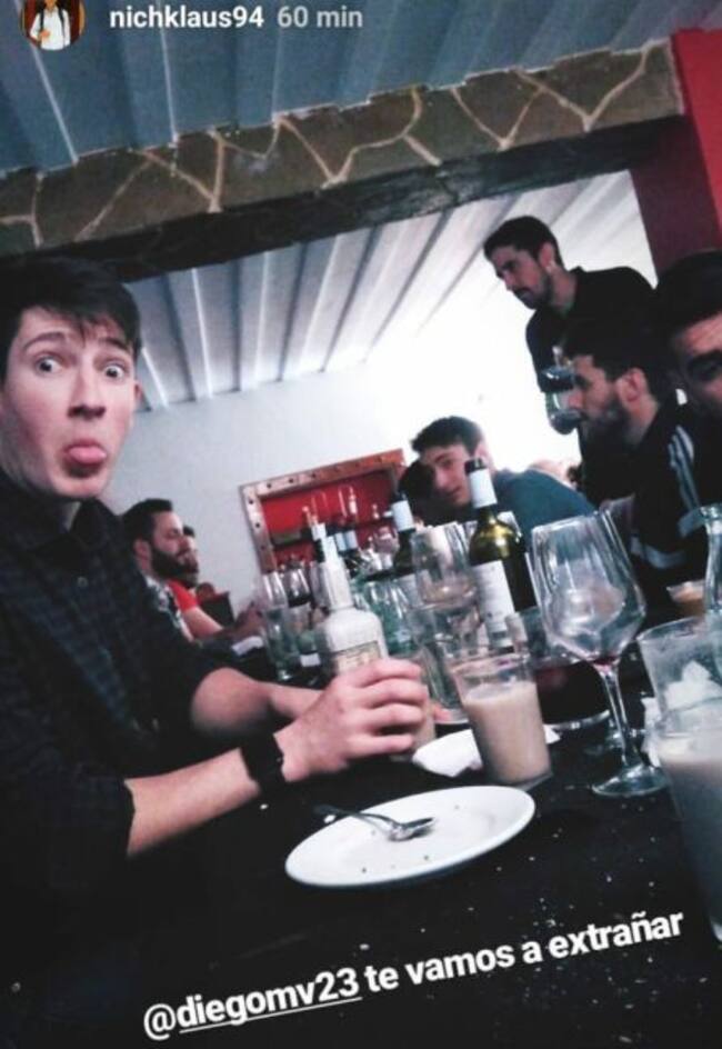 Mensaje del central Nico López sobre la marcha de Diego Martínez.