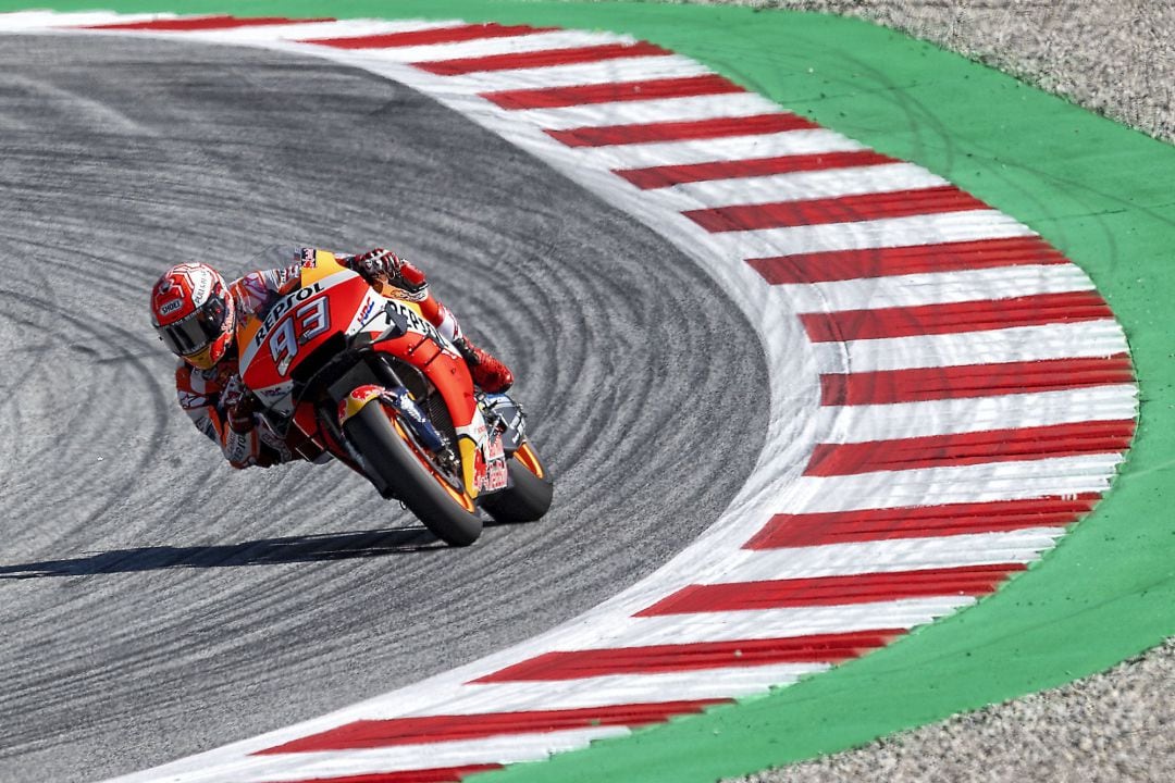 Marc Márquez en el circuito de Red Bull Ring.