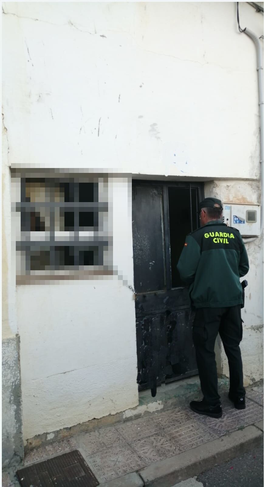 Intervención de la Guardia Civil