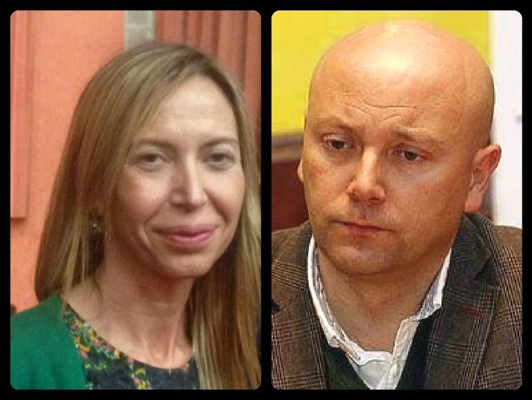 Carmen Fernández y Luis Calderón