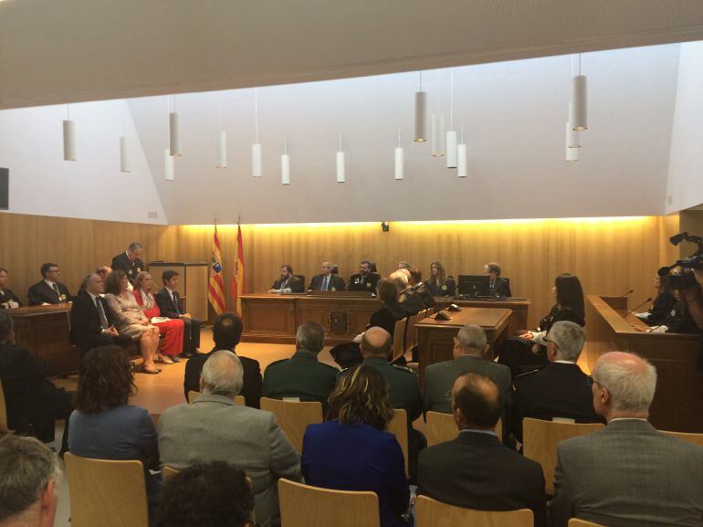 Sesión de apertura del año judicial en Huesca