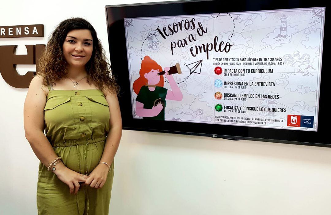 Anabel García, concejala de Juventud Elda