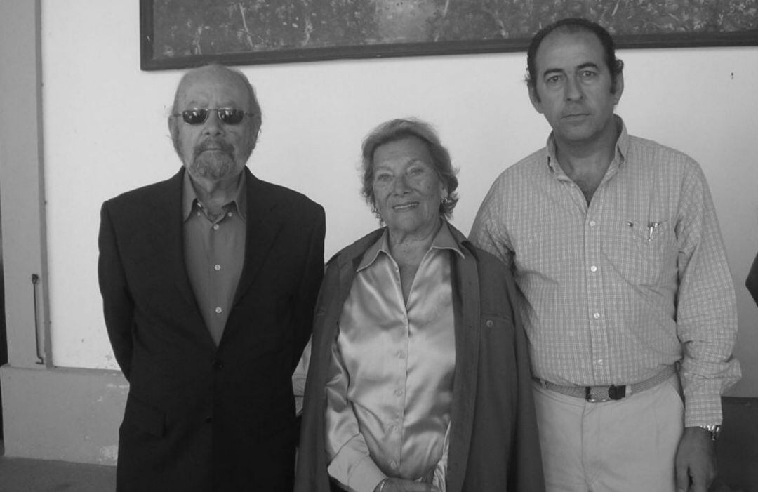 Caballero Bonald, Pepa Ramis y Carlos Jurado Caballero