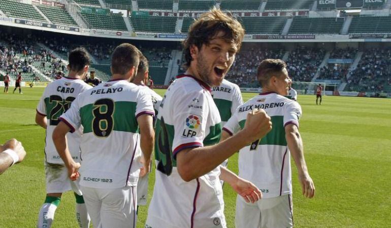 El Elche ganó a Osasuna hace dos semanas en el Martínez Valero.